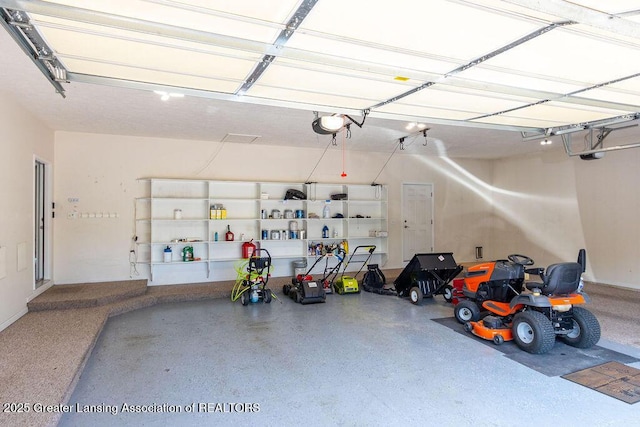 4655 Dimond Way, Dimondale, MI 48821 - garage with a garage door opener
