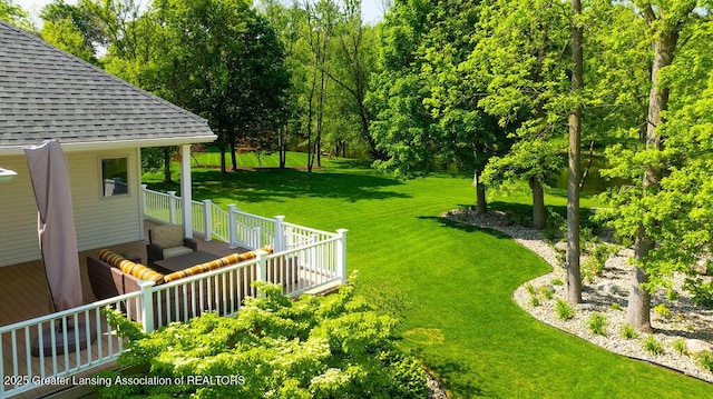 4655 Dimond Way, Dimondale, MI 48821 - view of grassy yard