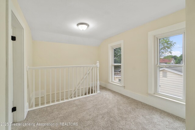 828 Backus St, Jackson, MI 49202 - spare room with carpet floors and plenty of natural light