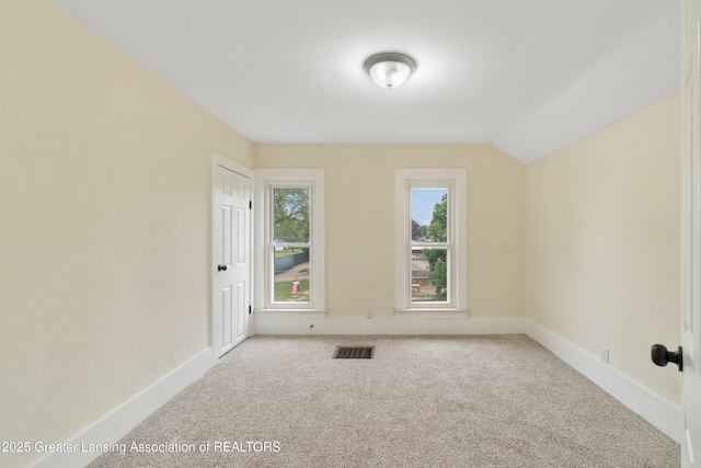 828 Backus St, Jackson, MI 49202 - carpeted spare room with baseboards