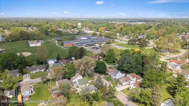 224 S Grace St, Lansing, MI 48917 - aerial view of property and surrounding area featuring nearby suburban area