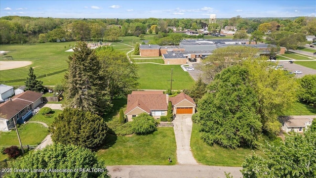 224 S Grace St, Lansing, MI 48917 - drone / aerial view