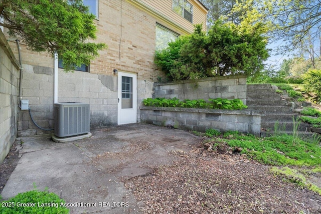 224 S Grace St, Lansing, MI 48917 - view of patio with central air condition unit