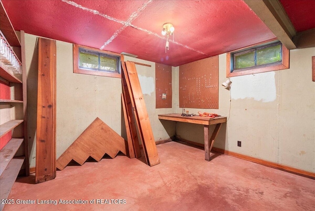 224 S Grace St, Lansing, MI 48917 - view of basement