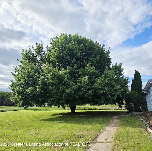 1279 Leland Rd, Ovid, MI 48866 - view of grassy yard