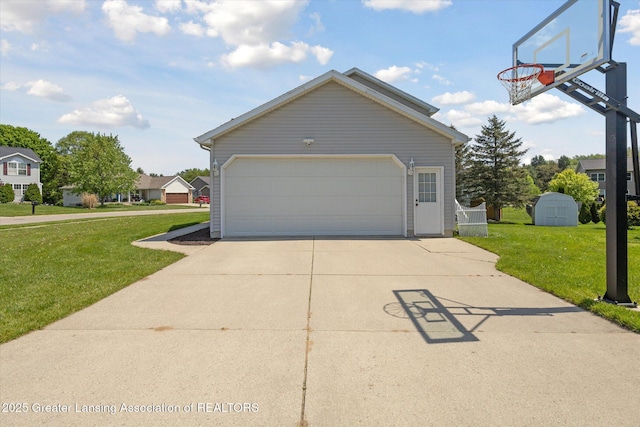 3795 Kirkland Ridge Dr, Holt, MI 48842 - view of detached garage