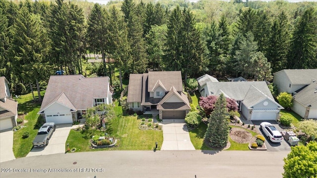 5859 Printemp Dr, East Lansing, MI 48823 - aerial view of residential area