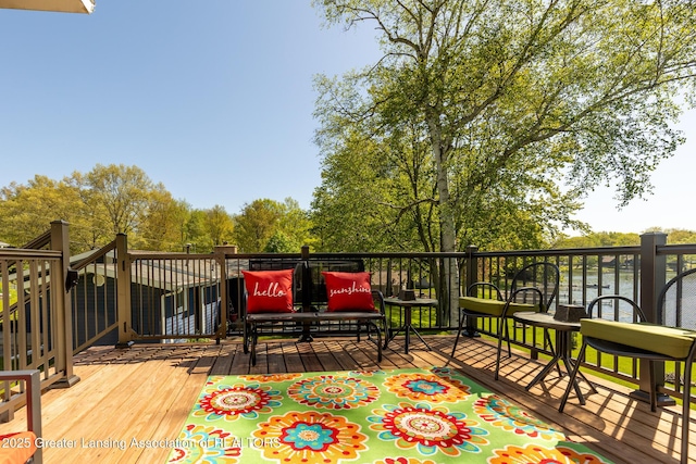 6391 Lakeshore Dr, Lakeview, MI 48850 - view of deck