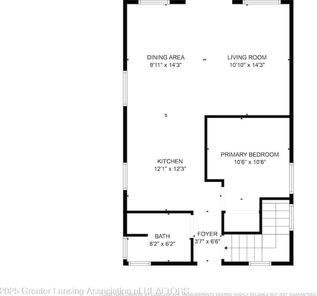 6391 Lakeshore Dr, Lakeview, MI 48850 - floor plan / room layout