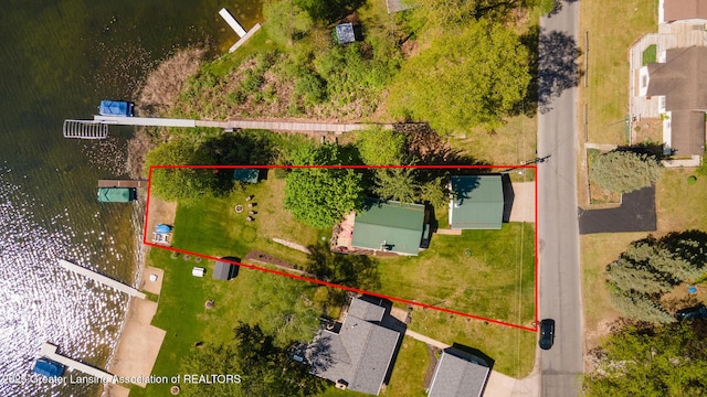 6391 Lakeshore Dr, Lakeview, MI 48850 - view of property location with property boundaries highlighted