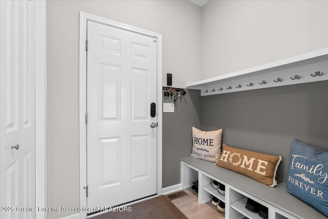4150 Stillbrook Ln, Dewitt, MI 48820 - mudroom featuring light wood-type flooring
