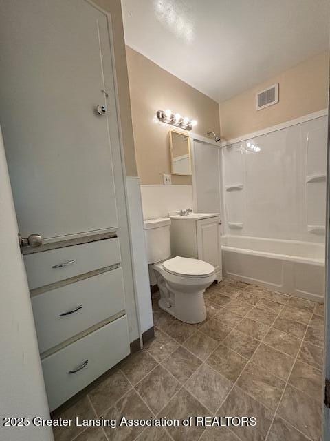 704 Mckim Ave, Lansing, MI 48910 - full bathroom with vanity and  shower combination