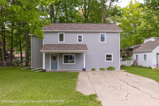 4614 Addison Rd, Lansing, MI 48917 - view of traditional home