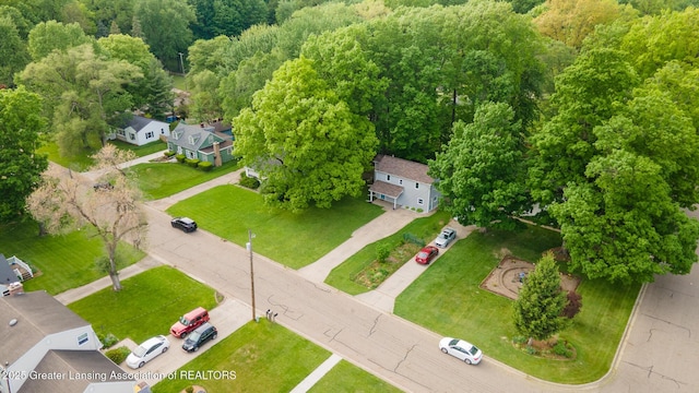 4614 Addison Rd, Lansing, MI 48917 - bird's eye view of a forest