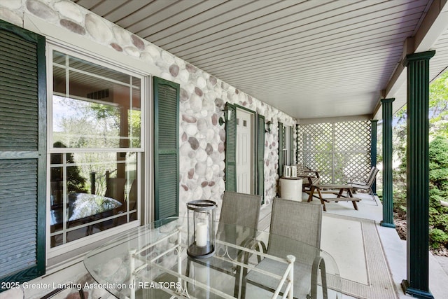 1435 Epley Rd, Williamston, MI 48895 - view of porch