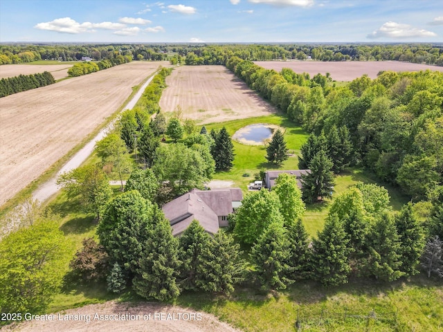 1435 Epley Rd, Williamston, MI 48895 - view of rural area featuring a tree filled landscape