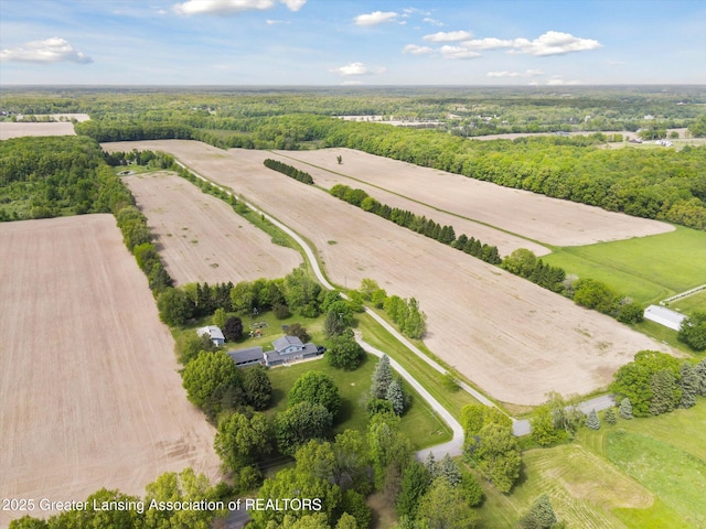 1435 Epley Rd, Williamston, MI 48895 - view of rural area featuring a forest