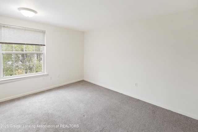 6215 Beechfield Dr, Lansing, MI 48911 - spare room featuring carpet flooring and baseboards