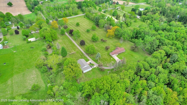 847 N Waverly Rd, Dimondale, MI 48821 - overview of rural landscape