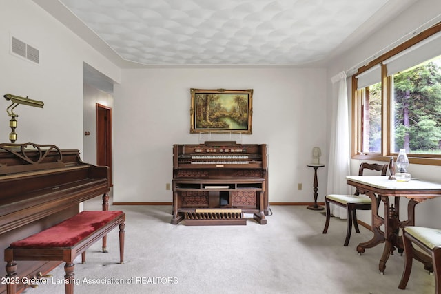 847 N Waverly Rd, Dimondale, MI 48821 - sitting room featuring carpet flooring and baseboards