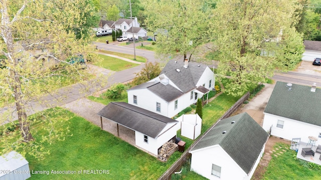 3129 Birch Row Dr, East Lansing, MI 48823 - aerial view of residential area