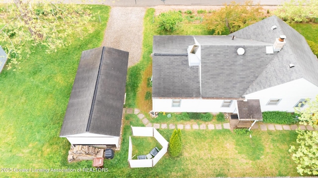 3129 Birch Row Dr, East Lansing, MI 48823 - view from above of property
