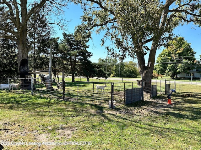 13862 Hartel Rd, Grand Ledge, MI 48837 - view of yard with a gate