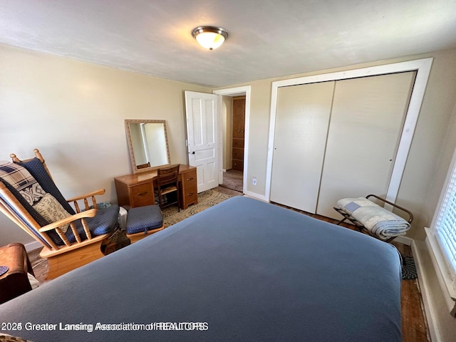 13862 Hartel Rd, Grand Ledge, MI 48837 - bedroom featuring a closet