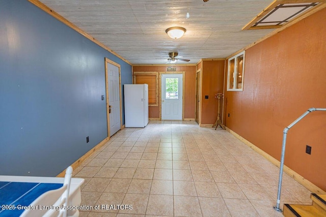 2278 Narrow Lake Rd, Charlotte, MI 48813 - entryway with light tile patterned flooring and baseboards