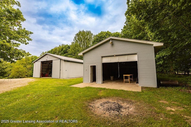 2278 Narrow Lake Rd, Charlotte, MI 48813 - view of detached garage
