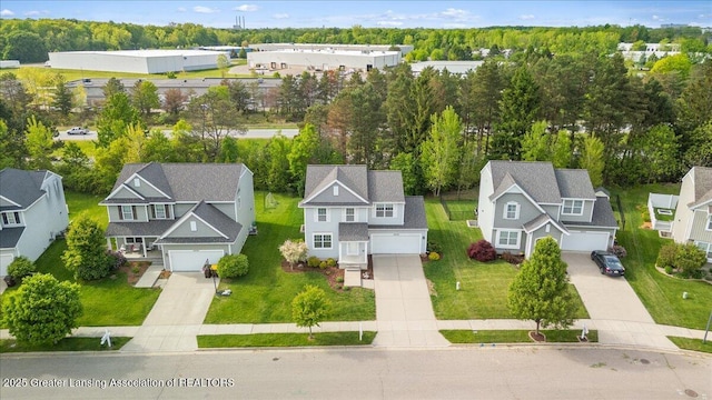 4026 Watts Ln, Lansing, MI 48911 - aerial view of residential area