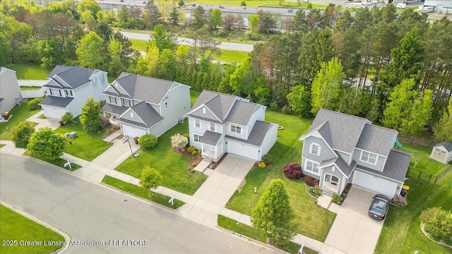 4026 Watts Ln, Lansing, MI 48911 - aerial view of residential area