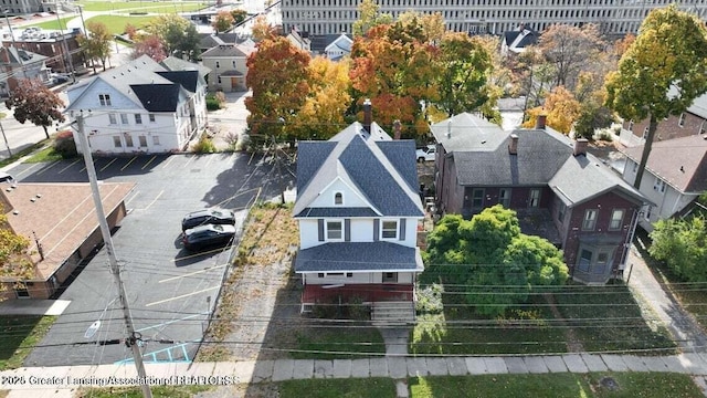 411 W Ionia St, Lansing, MI 48933 - aerial view of residential area
