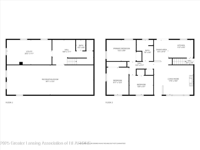 1416 Briarwood Dr, Lansing, MI 48917 - property floor plan