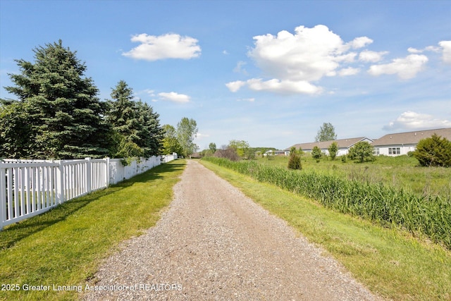 3893 E Plover Pl, East Lansing, MI 48823 - view of dirt / gravel road