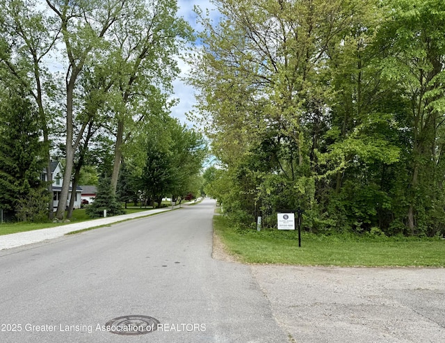 5880 Shaw St, Haslett, MI 48840 - view of asphalt street