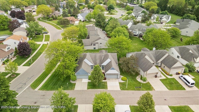 1101 Boulder Ct Unit 48, Lansing, MI 48917 - aerial perspective of suburban area