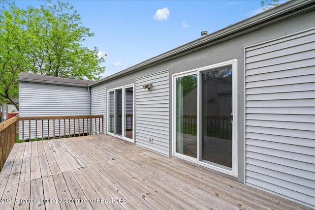 1101 Boulder Ct Unit 48, Lansing, MI 48917 - view of wooden deck