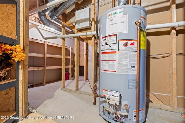 1101 Boulder Ct Unit 48, Lansing, MI 48917 - utility room with water heater