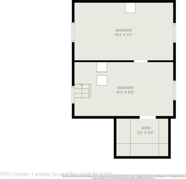 2104 Clifton Ave, Lansing, MI 48910 - floor plan / room layout