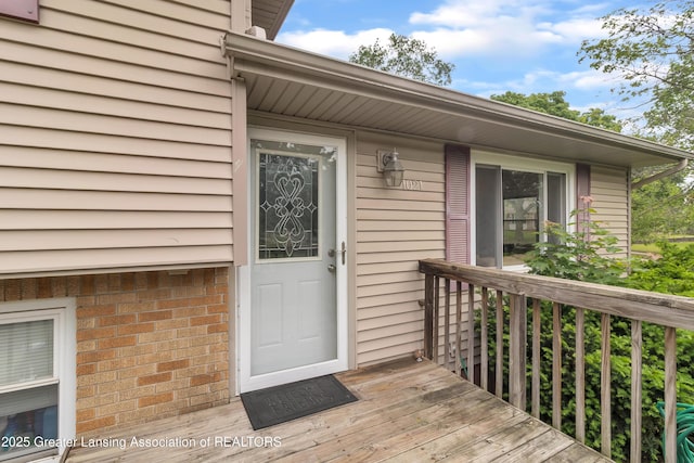 1021 Kendon Dr, Lansing, MI 48910 - view of property entrance