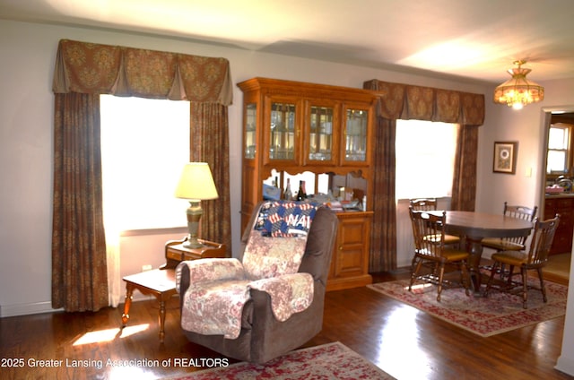 1161 Rebecca Rd, East Lansing, MI 48823 - dining room featuring wood finished floors