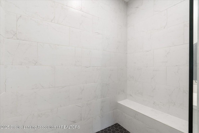 6619 Windford Ln, Grand Ledge, MI 48837 - full bathroom featuring tiled shower