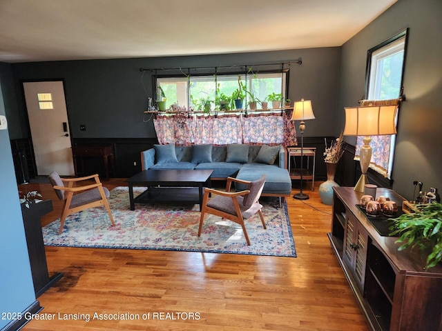 710 Gainsborough Dr, East Lansing, MI 48823 - living room with light wood finished floors