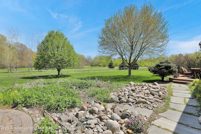 4740 Round Lake Rd, Laingsburg, MI 48848 - view of yard