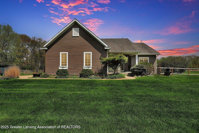 4740 Round Lake Rd, Laingsburg, MI 48848 - view of front of property featuring roof with shingles