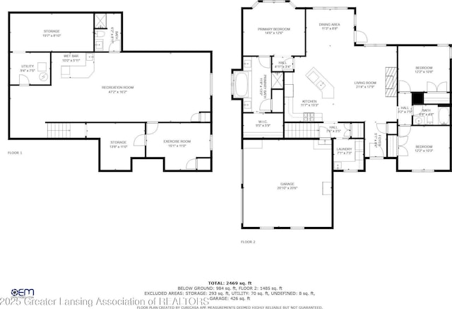4740 Round Lake Rd, Laingsburg, MI 48848 - room layout