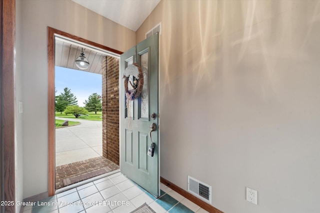 10949 Lakeside Dr, Perrinton, MI 48871 - view of tiled entrance foyer