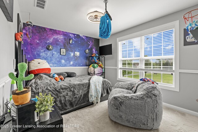 1600 Tuttle Rd, Mason, MI 48854 - carpeted bedroom with baseboards