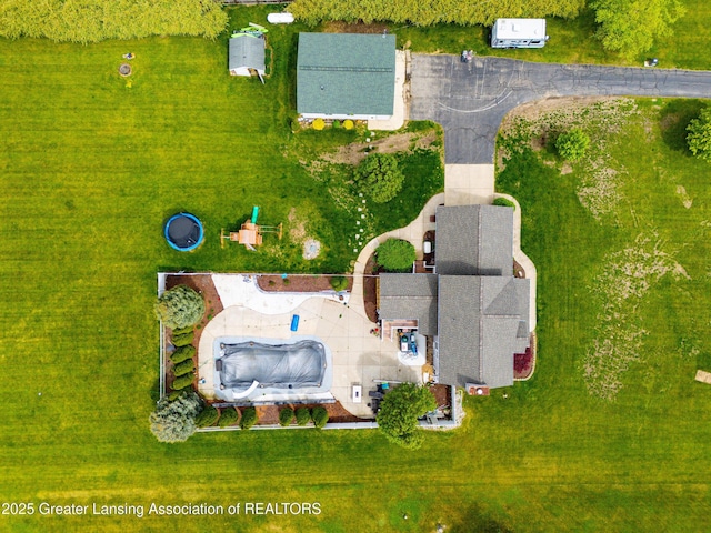1600 Tuttle Rd, Mason, MI 48854 - drone / aerial view